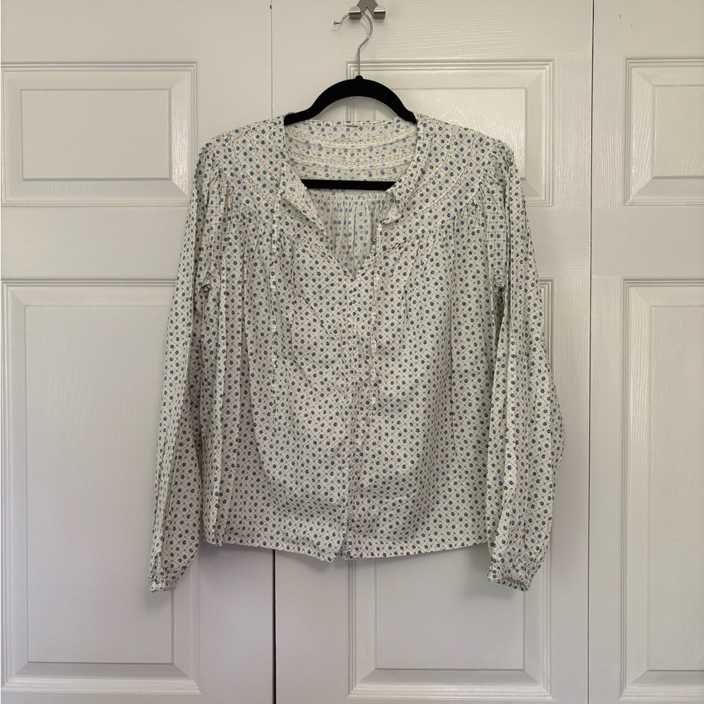 Floral Print Women's Top